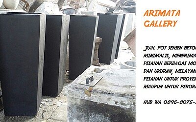 Informasi Harga Pot Semen Di Jakarta / DKI