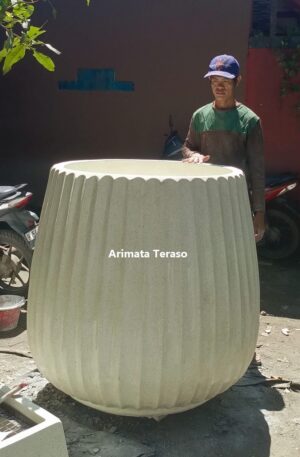 jual pot teraso ukuran besar