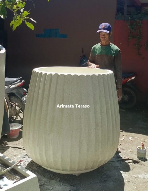 jual pot teraso ukuran besar